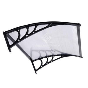 Toldos plegables retráctiles para ventanas, toldos de lona en aluminio, color rosa - Product Image 2