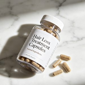 Cápsulas Duras Nutritivas para el Crecimiento del Cabello, Exquisitamente Elaboradas, en Envase Sellado Portátil para Nutrición Capilar Diaria en Casa y Viajes - Product Image 1