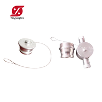Adaptateur instantané flexible John Morris BS336, filetage femelle/mâle BSP 2,5 pouces, capuchon flexible en laiton, accessoires de lutte contre l'incendie, couvercle de chaîne