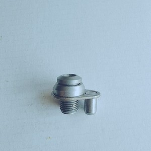 Oil Drain <b>Plug</b> Metal Silver For Motorcycle Lubrication System <b>Replacement</b> Repair 12656544 - Product Image 1