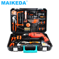 2021 Hot Sale 82pcs Hardware Hand Tools Set Repair Tool Box for Home Use Repairing