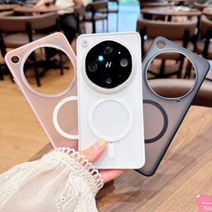 Capa para Celular <span class=keywords><strong>Oppo</strong></span> Find X9 Ultra Magnética Transparente Fosca Estilo Ins Matte X9 Pro Sensação de Pele Colorida 2 em 1 - Product Image 2