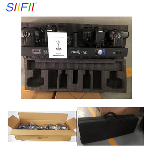 Nhà máy trực tiếp bán DMX âm thanh kích hoạt ánh sáng sân khấu thiết bị RGBW di chuyển đầu tại chỗ DJ hệ thống chiếu sáng với chân máy đứng - Product Image 5