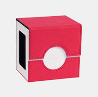 Boîte de rangement pour cartes TCG Horizontal Commander Deck Box, édition badge, en stock, vente directe, produit très demandé