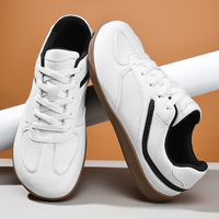 Chaussures décontractées pour hommes à bout large 39-48, en cuir PU et maille patchwork, baskets rétro en daim, grandes tailles, chaussures de sport pour l'extérieur