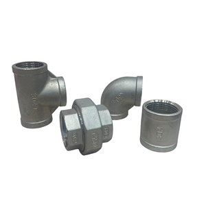 Prix usine Raccords en acier inoxydable moulé NPT <span class=keywords><strong>BSPP</strong></span> BSPT 50mm : Manchon, Coude, Té, Raccord de raccordement, Raccord lisse pour eau, gaz, huile - Product Image 6