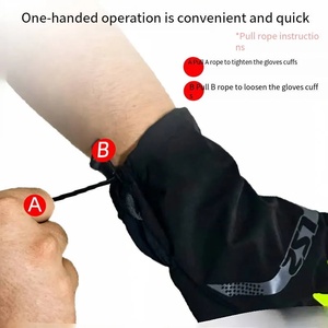 Guanti da <span class=keywords><strong>Moto</strong></span> LS2 <span class=keywords><strong>Impermeabili</strong></span>, Caldi e Antivento per Uomo, Adatti per Tutte le Stagioni - Product Image 3