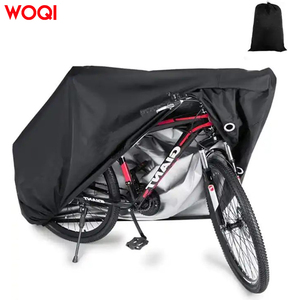 Woqi 210D אוקספורד בד אופניים אחסון עבור 2-3 אופני שחור כיסוי עמיד למים אנטי מדמיע תכונה עמיד אופני כיסוי - Product Image 6