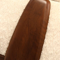 Fauteuil d'appoint en bois massif, fauteuil de détente rembourré, pivotant à 360 degrés, pour salon