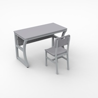 Ensemble de table et chaises en bois de haute qualité pour université, collège et école aux Philippines – Table et chaise modernes pour enseignant