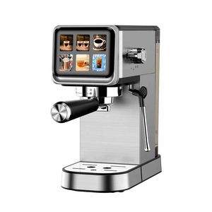 2025 Thông Minh Kỹ thuật số Nhà sữa Tank Expresso cà phê Maker tự động đôi nồi hơi hơi di động ý Espresso Máy pha cà phê - Product Image 4