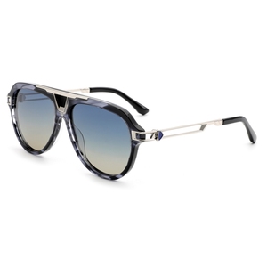 แว่นกันแดดกรอบสี่เหลี่ยมสไตล์อเมริกันย้อนยุคระดับไฮเอนด์แฟชั่นโพลาไรซ์ทันสมัยสำหรับผู้ชายผู้หญิงสีทองทรงรี - Product Image 5