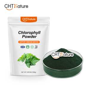 Poudre de chlorophylle naturelle soluble dans l'eau, marque privée OEM CHTNature - Product Image 2