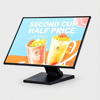 Boîte à lumière LED ultra-fine en verre trempé personnalisée, panneau d'affichage, support de menu, boîte à lumière LED mince pour la publicité