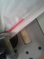 Machine à coudre ultrasonique professionnelle pour sacs tissés