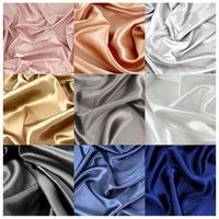 Tissu en soie naturelle pure 22MM, 100% soie brillante, 114CM, qualité 6A, fabricant de soie