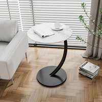 Table de jeu avec miroir à lumière LED Infinity, design moderne, pieds en bois, café à côté de la table avec stock aux états-unis, 2024 prêt à être expédié