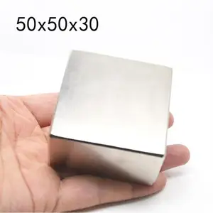 超强磁铁钕钕铁硼块磁铁50*30