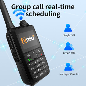 วิทยุสื่อสาร Zello F7 รุ่น Global กันน้ำมาตรฐาน IP68 รองรับเครือข่าย 5G 4G 3G 2G  พร้อม WiFi สีดำ - Product Image 5