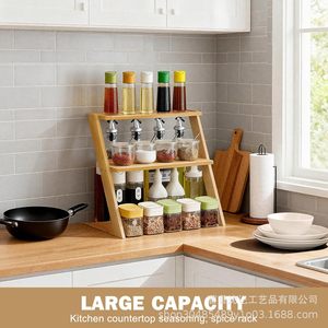 Wooden Plant Stand 3 Tier Multi Layer <b>Shelf</b> For Indoor Green Plants Home <b>Desktop</b> Storage Rack - Product Image 2