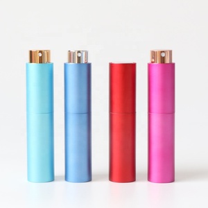 Du Lịch Thân Thiện 10Ml Refill Matte Đen Purse Atomizer Nước Hoa Chai Xịt Bên Trong Glass Lọ Với Bơm Phun - Product Image 2