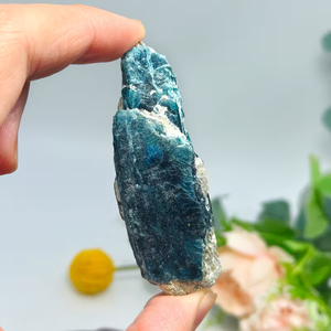 <span class=keywords><strong>Apatite</strong></span> bleu-vert du Mozambique, vente en gros, cristal de haute qualité, pour collection de cristaux et cadeaux - Product Image 4