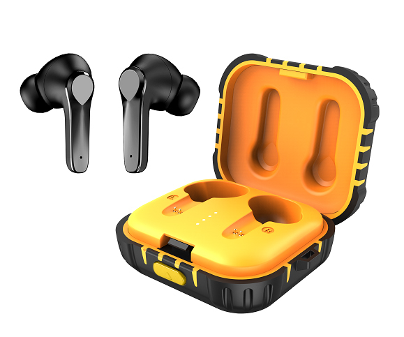 Open Ear Headphones Bluetooth 5.3 ANC Noise Cancellation Deep Bass Stereo Wireless Waterproof TWS Earbuds True Wireless Headset