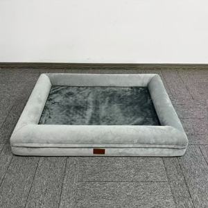 Ortho pä disches <span class=keywords><strong>Memory</strong></span> <span class=keywords><strong>Foam</strong></span> Hunde bett Abnehmbares Gel Pad Wasch barer Bezug Rechteck matratze im klassischen Stil für ältere Haustiere - Product Image 2