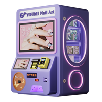 Máquina Expendedora de Impresoras de Uñas con IA de Autoservicio y Pantalla de 18 Pulgadas, Rápido Retorno de la Inversión, Perfecta para Diversos Negocios Comerciales de Belleza