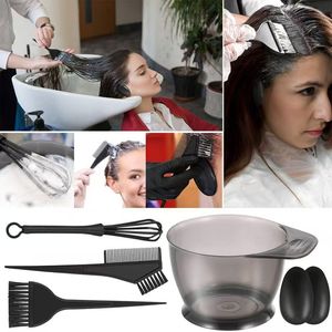 Kit de Tinte para el Cabello, Herramientas para Teñir el Cabello, Tazón para Tinte, Peine, Suministros para Peinado, Capa Desechable, Guantes de Salón, Set de Tratamiento Capilar - Product Image 1
