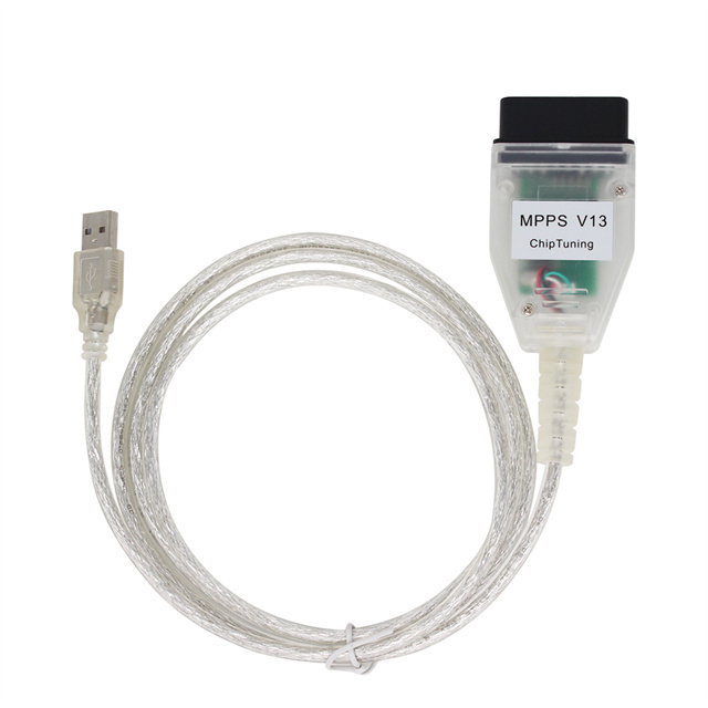 High Quality Code Reader SMPS MPPS V13.02 CAN Flasher Chip Tuning Remap OBD2 USB Windows 12V Diagnostic Tool for Many Cars