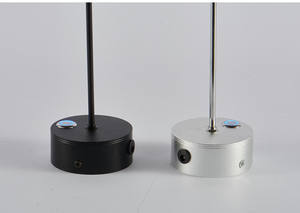 Petit projecteur LED <span class=keywords><strong>sans</strong></span> <span class=keywords><strong>fil</strong></span> à intensité variable (version interrupteur) Argent 3W <span class=keywords><strong>Vitrine</strong></span> à bijoux Spot lumineux - Product Image 2