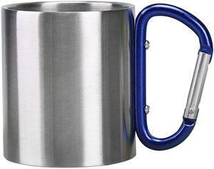 Taza de Acero Inoxidable de Doble Pared con Hebilla, Personalizable con Logotipo, para Deportes, Senderismo, Agua, Café, Té, Venta al Por Mayor en China - Product Image 1