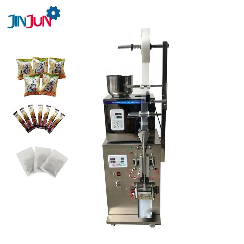 Автоматическое взвешивание 3 в 1, упаковочная машина для кофе, чая, саше, <span class=keywords><strong>сахара</strong></span>, соли, маленькая упаковочная машина для бумажных пакетов