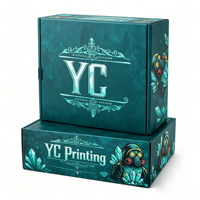 Caja de Envío Ecológica Personalizada con Impresión, Laminado Mate y Logotipo Personalizado