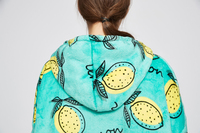 Couverture portable surdimensionnée avec manches, design personnalisé, fabriquée en Chine, taille unique, couverture sweat-shirt géante