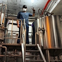 Réservoir de fermentation de 500l, équipement pour brassage de bière