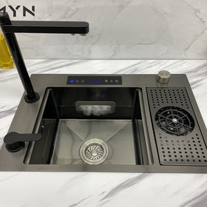 Nuovo Lavello da <span class=keywords><strong>Cucina</strong></span> Multifunzione Smart con Tecnologia di Purificazione Idro, Nano Digitale a Ultrasuoni, Lavaggio Tazze Integrato - Product Image 1