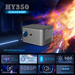 IN Stock HY350 Factory 2024 NEW 4K Mini Smart <strong>Android</strong> 11 Home Theater Projector Portable Auto HD Projector Mini 4k Projector - Product Image 5
