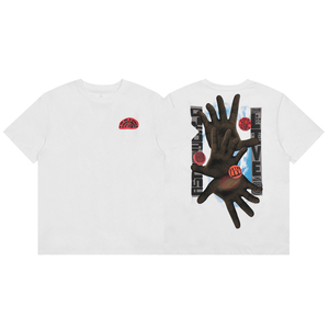 2025 caliente verano marca de alta calidad American Hip Hop Tee <span class=keywords><strong>Travis</strong></span> camiseta diseño de moda Logo personalizado camiseta Streetwear para hombres - Product Image 6