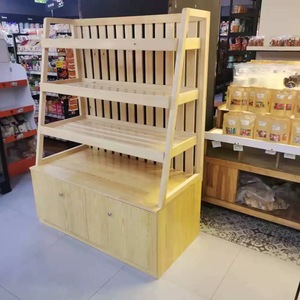 Prateleira De Madeira Prateleiras De Exposição De Pão De Supermercado - Product Image 2
