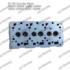 D1105 kepala silinder 16032 03042-16261 03040-cocok untuk suku cadang mesin Kubota