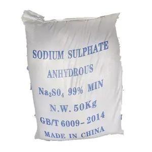 Prix du fabricant par tonne de sulfate de sodium ssa anhydre 99 na2so4 sulfate de sodium anhydre