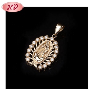 Nuevo Diseño de Collar con Colgante de Cadena de Oro para Hombre, Estilo Hiphop, de Latón Dorado - Product Image 3