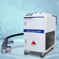 Machine de nettoyage au laser à fibre Raycus JPT IPG, machine de décapage de la rouille et de la peinture au laser portable, décapage de la rouille des surfaces en acier, en aluminium et en alliage