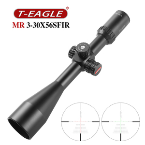 Lunette de chasse tactique T-EAGLE <span class=keywords><strong>MR</strong></span> 3-30X56 avec grossissement longue portée, tube de 34 mm, mise au point latérale - Product Image 2