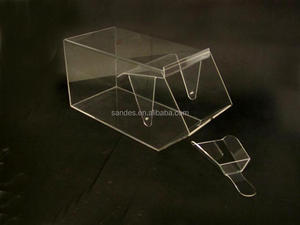 Hộp đựng thực phẩm siêu thị bằng acrylic trong suốt, độc đáo, tùy chỉnh - Product Image 5