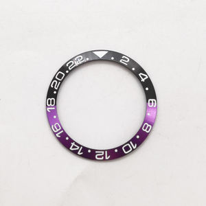 Bisel de Cerámica y Aluminio para Reloj Automático de 40 mm, Compatible con Insertos de 38 mm, Piezas de Relojería, Estilo SUB <span class=keywords><strong>GMT</strong></span>, Gran Venta - Product Image 1