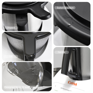 Nấu ăn <span class=keywords><strong>Robot</strong></span> nhà bếp <span class=keywords><strong>Robot</strong></span> <span class=keywords><strong>OEM</strong></span>/ODM xử lý thực phẩm hỗ trợ Hot Bán qana Wifi app với bộ vi xử lý <span class=keywords><strong>Robot</strong></span> - Product Image 4