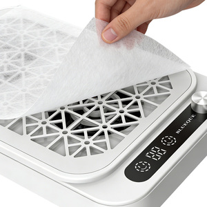Colector <span class=keywords><strong>de</strong></span> Polvo para Uñas 858-20 con Ventiladores <span class=keywords><strong>de</strong></span> Turbina Dobles sin Escobillas, Extracción <span class=keywords><strong>de</strong></span> Polvo <span class=keywords><strong>de</strong></span> Grado Profesional para Técnicos <span class=keywords><strong>de</strong></span> Uñas - Product Image 5